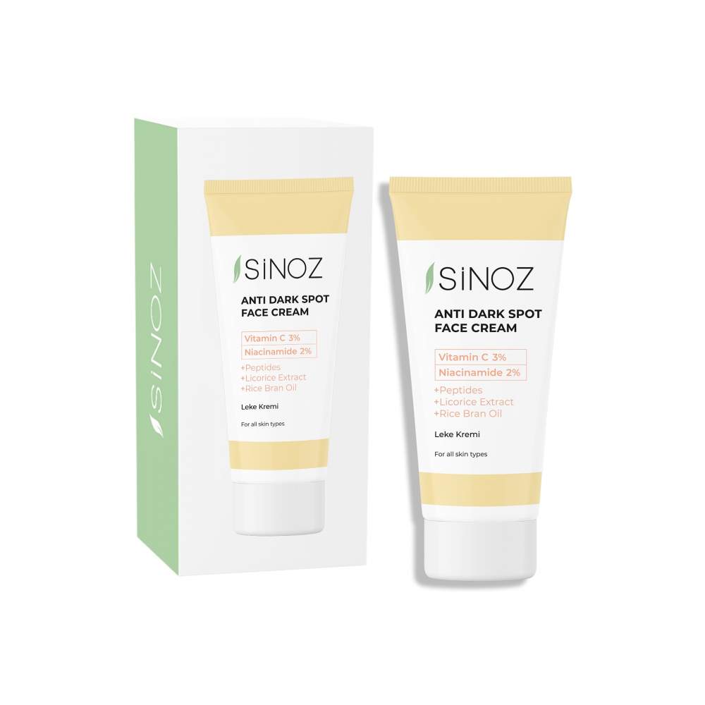 Sinoz %3 C Vitaminli Koyu Leke Karşıtı Ton Eşitleyici 40 ml Krem Sinoz %3 C Vitaminli Koyu Leke Karşıtı Ton Eşitleyici 40 ml Krem
